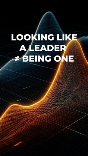 Looking like a leader ≠ being one #leadership #psychology | Ep3S2