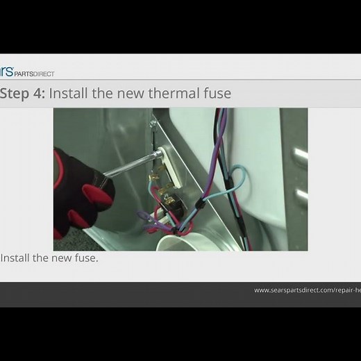 How to replace a clothes #dryer thermal #fuse -- #diy repair
