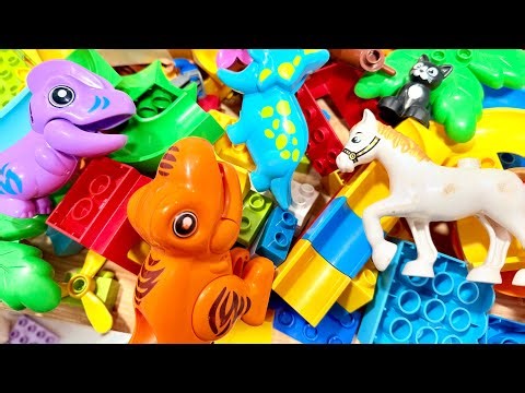 Relaxing Dinosaur LEGO Marble Run 🦖🌿 | Satisfying ASMR Coaster marble run