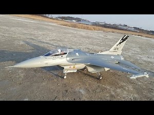 HSD F-16 turbine Maiden Flight