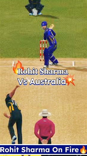 "⚡ Mumbai Indians 😳 Rohit Sharma Brutal Hitting Against Australia" #shorts #shortsfeed #cricket