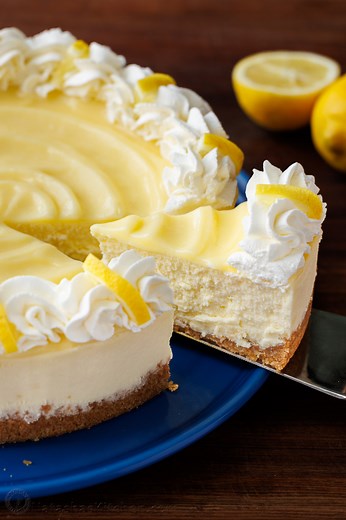 41K views · 646 reactions | This homemade Lemon Cheesecake is citrusy and bright, with the creaminess of New York Cheesecake and lemon. Recipe: https://natashaskitchen.com/lemon-cheesecake-recipe/ | NatashasKitchen.com | Facebook