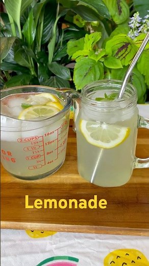 Simple Lemonade🍋