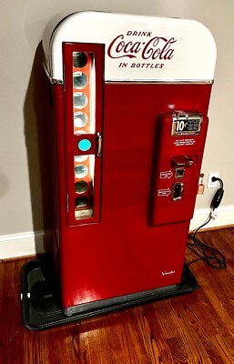 Vintage Coca Cola Coke Vending Machine, Restored & Working Vendo 81 A | eBay