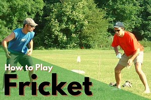 How to Play Fricket: An Outdoor Frisbee Throwing Pole Game