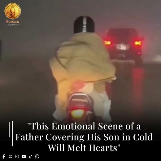 "This Emotional Scene of a Father Covering His Son in Cold Will Melt Hearts" #Shorts
