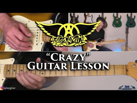 Aerosmith - "Crazy" Guitar Lesson