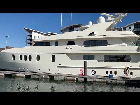 Superyacht: Rahal (Berthed at Poole Quay Boat Haven)