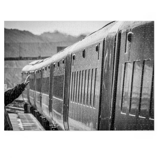 Rainy Paignton Steam Train 500 Piece Jigsaw - Etsy