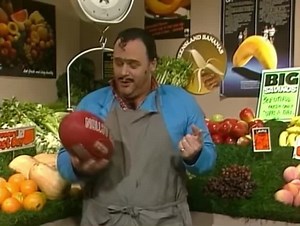 Remember when Dipper met Con Dickaletus aka Con the Fruiterer? Comedy Company channel 10. | VFL AFL 20th Century History Photos Videos Memories