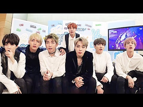 [ENG SUB] 161105 BTS (방탄소년단) reacts to Blood, Sweat & Tears on Show! Music Core