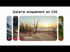 How to make an animated gallery using only CSS