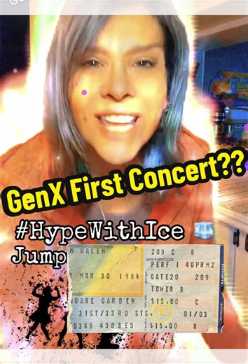 What was your first concert? Mine was Van Halen 1984 #GenX #Jump #VanHalen #1984 #FirstConcert