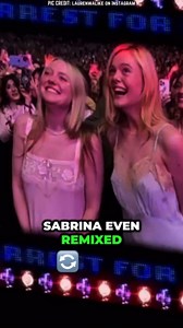 Elle And Dakota Fanning Get ‘Arrested’ At Sabrina Carpenter Concert.