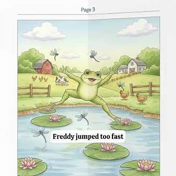 Bedtime Story for Kids | Freddy Frog Learns Patience