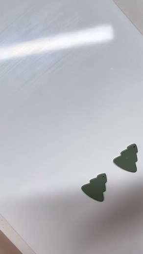 1.2K views · 3 comments | BTS: Baking my earrings on tiles makes them come out a bit shiny on the back. To give them an even and finished back, I use a little acetone on a paper towel! | Braesclayco | Facebook