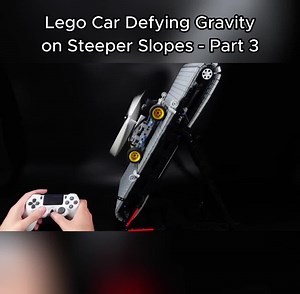 Lego's epic climb on a 75-degree slope #fyp #lego #bricktechnology