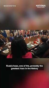 Tulsi Gabbard gets round of APPLAUSE in last Cabinet meeting as National Intelligence Director