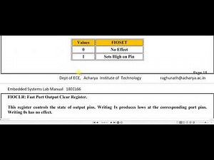 How to configure LPC1768 ports as input OR output