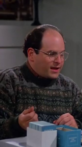 George vs the Bubble Boy Over Moops on Seinfeld