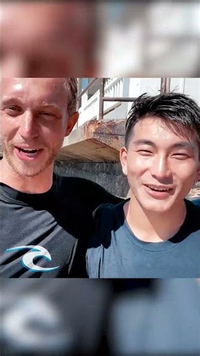 bro found a gopro lost at the surf break