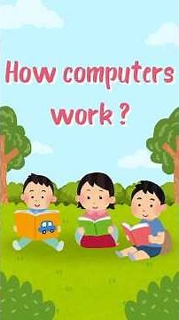 💻✨ How Does a Computer Work? (For Kids!) ✨💻#ComputerBasics #kidslearning #STEMforKids #CodingForKids
