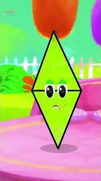 Ten Little Shapes Song #nurseryrhymes #kindergarten
