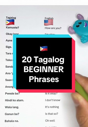 Learn Tagalog and English Easily with Music