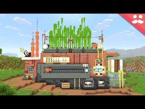 Making Industrial Minecraft Farms Mechanical