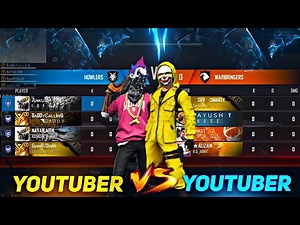 YOUTUBER VS YOUTUBER || CAME RANDOM AS AN OPPONENT || SURPRISED !! 😳 -GARENA FREEFIRE MAX