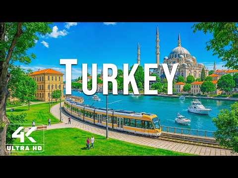 Turkey 4K | Cappadocia Skylines, Ancient Towns & Turquoise Coasts