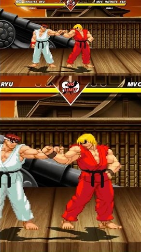 Infinite Ryu VS Infinite Ken 💥 Marvel VS Capcom