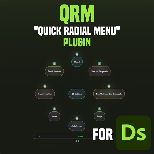 QRM - Quick Radial Menu Plugin for Substance Designer, Nicolas MIQUEL