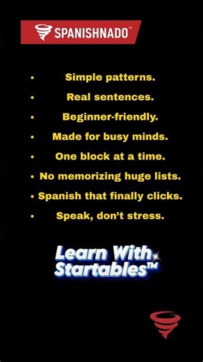 Spanish for Real Beginners — One Block at a Time 🧱💥