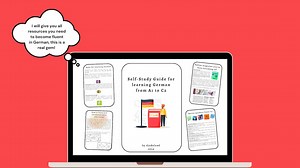 Self-study Guide for Learning German A1-C2 by Djudsland - Etsy