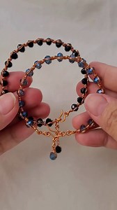 36 reactions | How to make simple bracelet | wire wrap bead #crystal #DIY #jewelry #beautiful | Lan Anh Handmade | Facebook