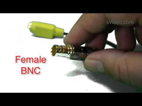 How to Convert S-Video to BNC?