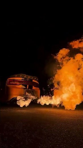 Dodge Charger Hellcat SRT flamethrower🔥:Burnouts Supercharger Whine! | V8 Power america muscles cars