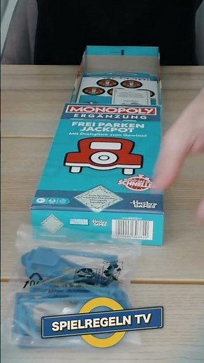 MONOPOLY (FREI PARKEN Ergänzung) Unboxing | Spielregeln TV x HASBRO GAMES