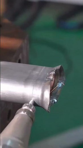 Watch This Electric Cutter Slice Through Steel Pipe! ⚡