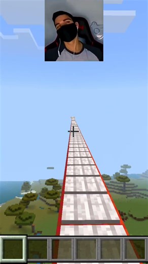 TNT Run Failed 😱 (99%) #shorts #minecraft