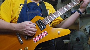 Epiphone Explorer fret level and upgraded pickups to Artec P90s | PAPI's Guitar