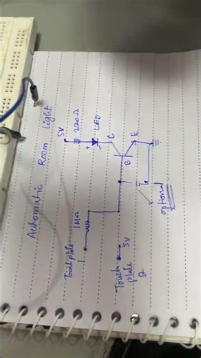 How to Create Touch Switch Circuit Using Basic Components #basicelectronics #robotocs #automation