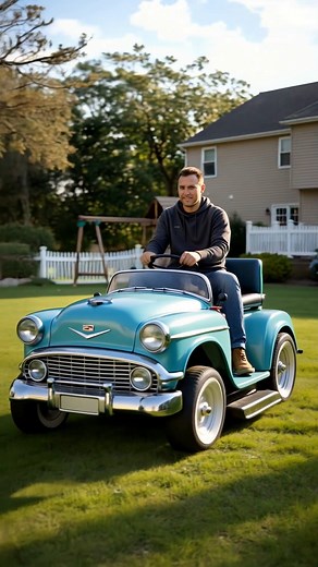 119K views · 1.8K reactions | Amazing Classic Car Riding Mowers!  | Design Thinking | Facebook