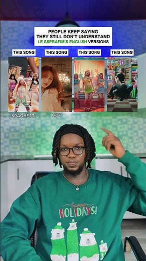 People Keep Saying They Don't Get LE SSERAFIM "SPAGHETTI" English Lyrics #shorts #lesserafim