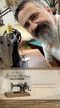 Vintage Sewing Machine Restoration: Singer 15-88 part 3