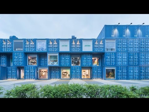 Common Ground : World’s Largest Modular Shipping Container Shopping Mall Complex, South Korea