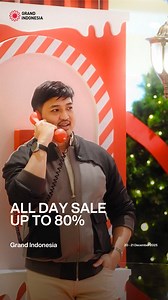 It’s happening this weekend, and you don’t want to miss it! Grand Indonesia presents All Day Sale, where shopping, dining, and entertainment come together. From your favorite brands to must-try dining spots and fun activities, everything feels better with special offers. Join us on 20–21 December 2025, from 10 AM to 10 PM, and make your day at Grand Indonesia even more rewarding. | Grand Indonesia