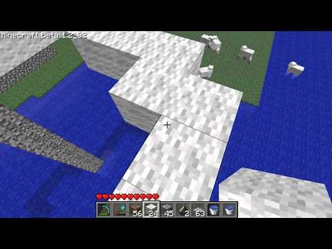 Minecraft Tutorial: Water Circle!