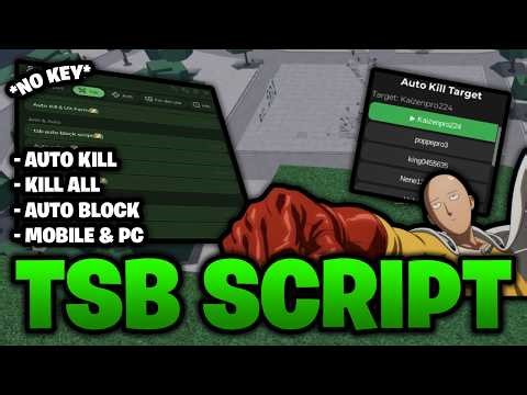 *NO KEY* 👊 The Strongest Battlegrounds Script | Kill All, Auto Block, & More!